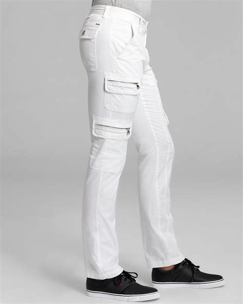 michael kors white cargo pants|Michael Kors pants men.